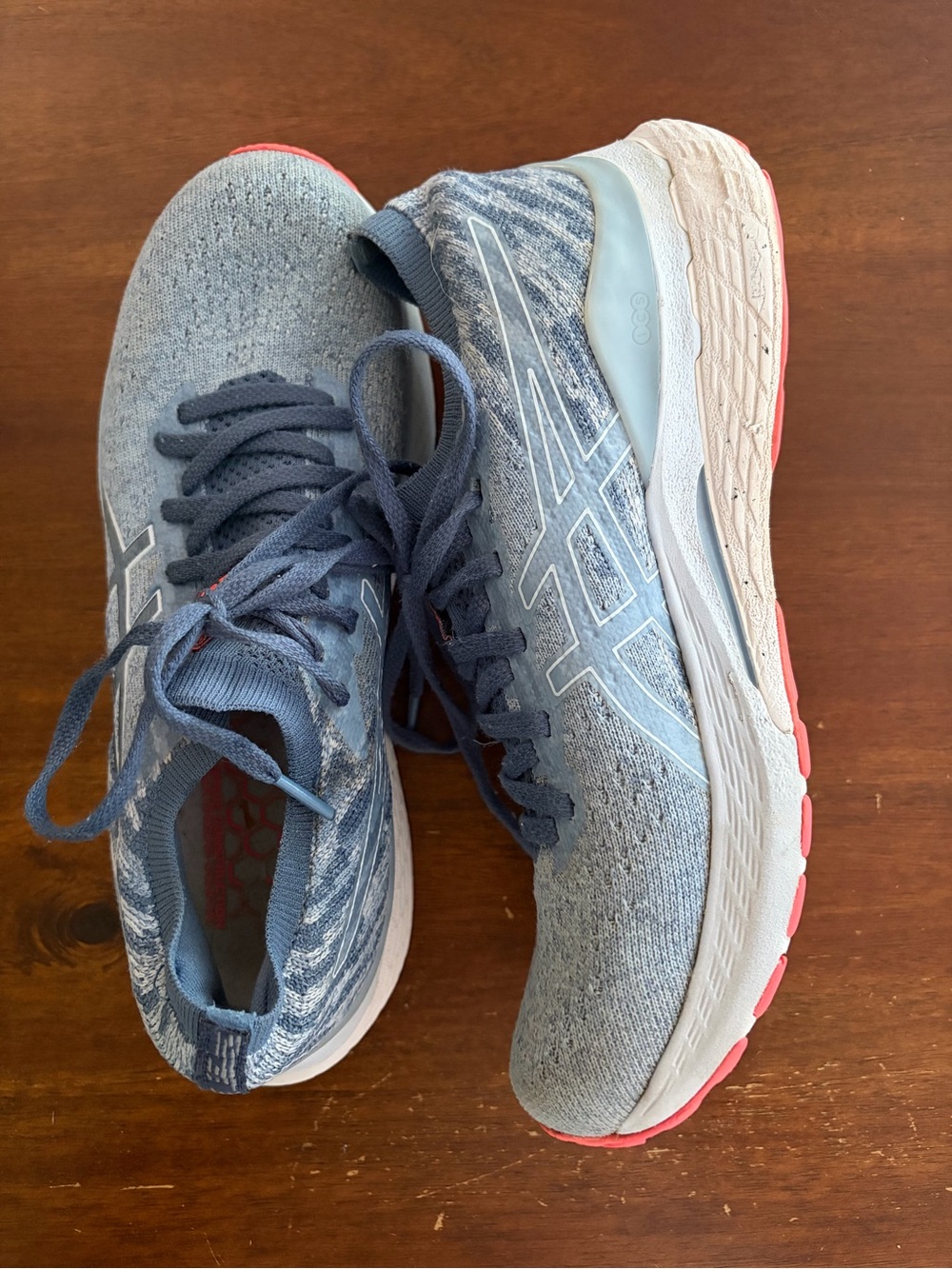ASICS Women's Gel Kayano Running Shoes with Pink Outsole